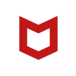 mcafee security: antivirus vpn android application logo